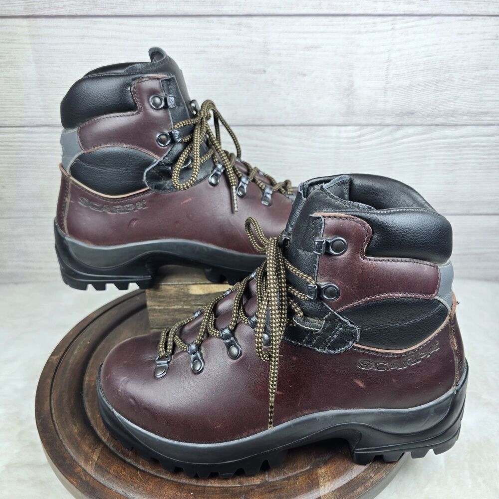 Scarpa SL M3 Womens Walking Trail Hiking Boots Mountaineering Size EU 38 Italy - Picture 11 of 14